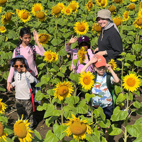 Sunflower-Field-Trip--Summer-Camp--Toronto--(2)